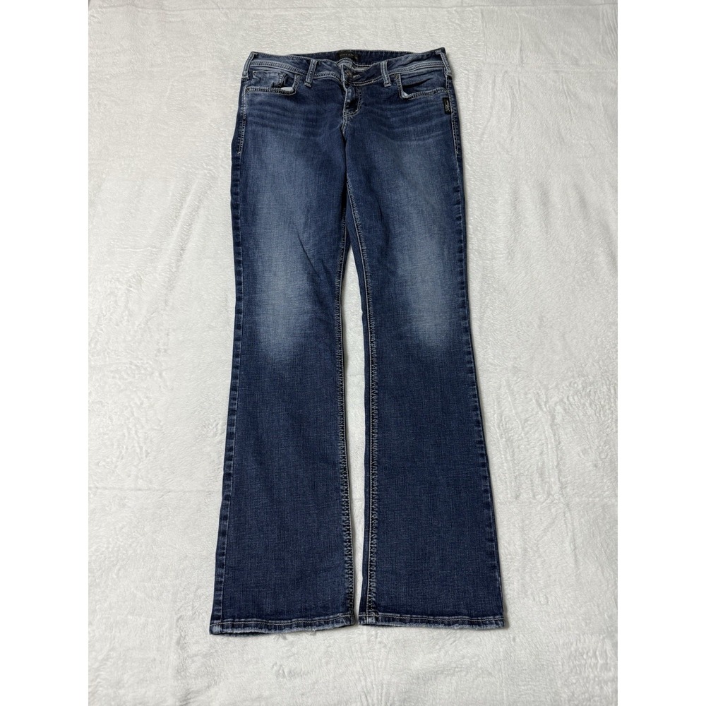 Silver Jeans Elyse‎ Slim Boot Jeans Women's 30x31.5 Blue Medium Wash Bootcut
